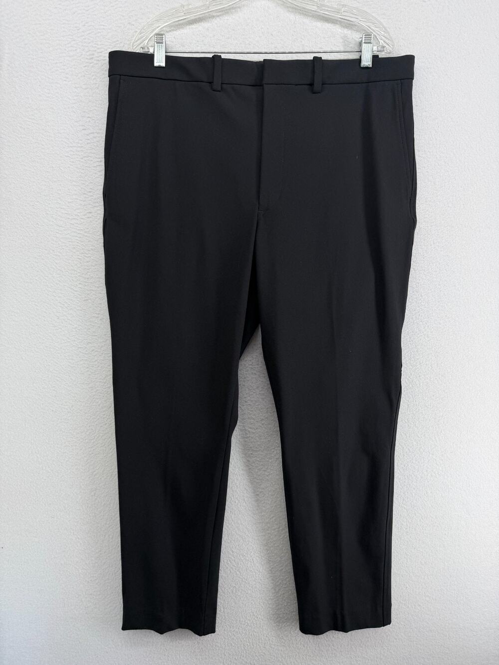 POLO RALPH LAUREN Pants Womens 18 Stretch Cotton Super Slim Trouser Black